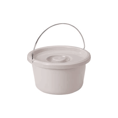 Commode Bucket - Bucket, Commode W/Metal Hndl