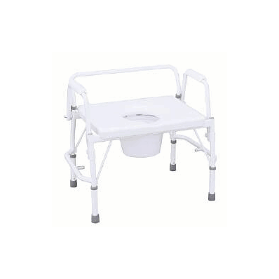 Commode Chair Poly-coated Steel 20 To 24 Inch