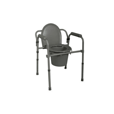 Commode Chair Steel 15 To 21 Inch - Commode,
