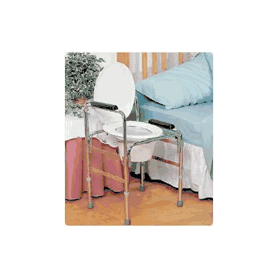 Commode Steel 19-1/2 ? 22-1/2 Inch - Commode,