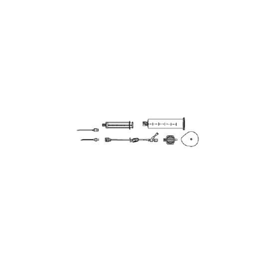 Complete Refill Kit, 22 Ga X 1.5" L Needle, Y connector