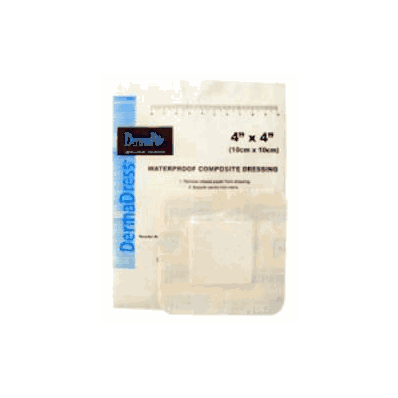 Composite Dressing Dermadress 4 X 4 Inch - D