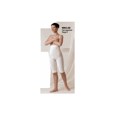 Compression Garment Mid Body Brief Champagne
