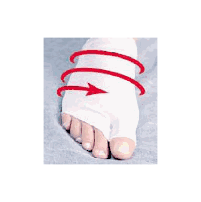 Compression Sleeve Forefoot Medium Pedifix 6027M