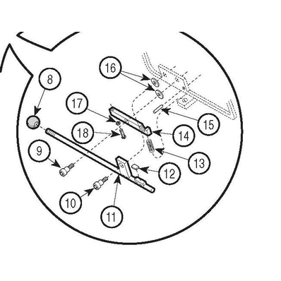 Compression Spring for Midmark Podiatry Chair