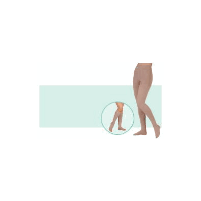 Compression Stockings Knee-high 4 Beige Open
