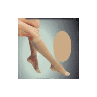 Compression Stockings Knee-high Small Beige C