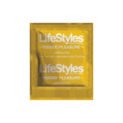 Condom Lifestyles Ribbed Pleasure Lubricated