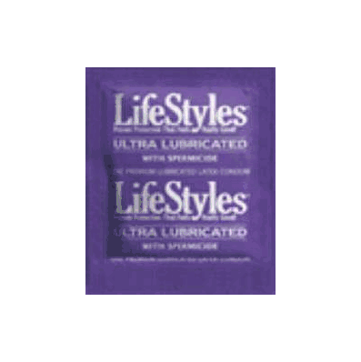 Condom Lifestyles Spermicidal Lubricated - C