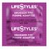 Condom, <b>Lubricated, Natural Color, 1008/cs</b>, One Size Fits Most, Latex by Lifestyles Ultra Fit, Sxwell 310157 <br><br><font color="red"><b>BACK TO THE PRODUCT TABLE, <a href="https://www.aaawholesalecompany.com/over-the-counter-contraceptives-lubricated-condom.html">CLICK HERE</a></b></font>