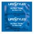 Condom, <b>Lubricated, Natural Color, 1008/cs</b>, One Size Fits Most, Latex by Lifestyles Ultra Thin, Sxwell USA 310161 <br><br><font color="red"><b>BACK TO THE PRODUCT TABLE, <a href="https://www.aaawholesalecompany.com/over-the-counter-contraceptives-lubricated-condom.html">CLICK HERE</a></b></font>