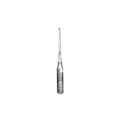 Cone Curette Single End No 3, 3 Mm Straight,