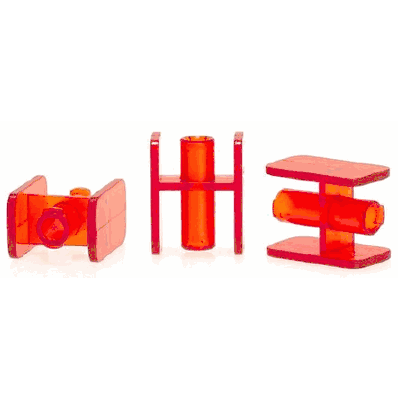 Connector, H Transfer Access Red Baxa