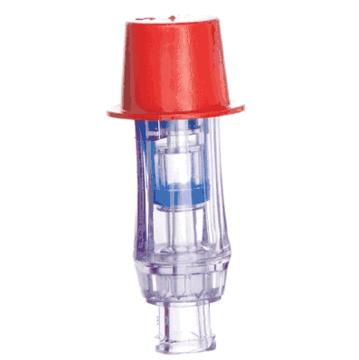 Connector, Spiros, 10 Unit Red Cap