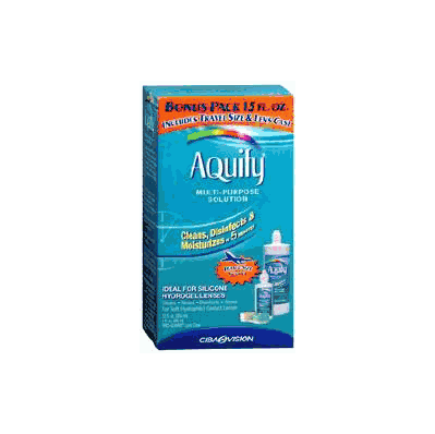 Contact Lens Solution Aquify 15 Oz. - Aquify