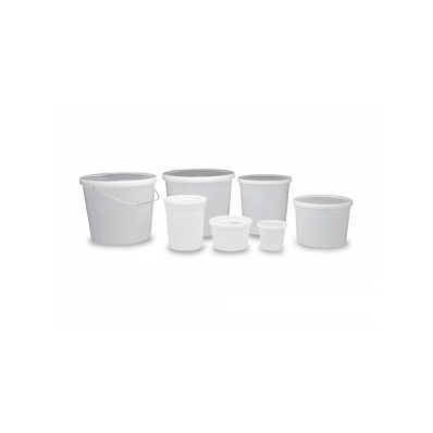 Container, Lab, Lid / Handle, 165oz, Transluc