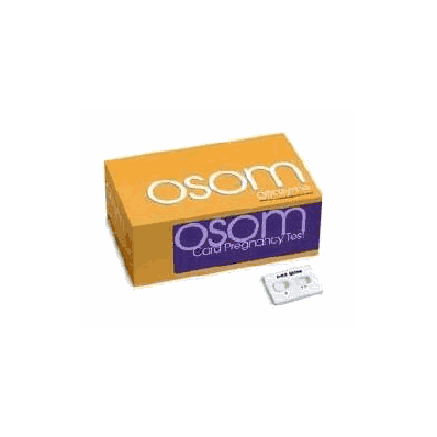 Control Set Osom Serum Hcg Pregnancy Test Po