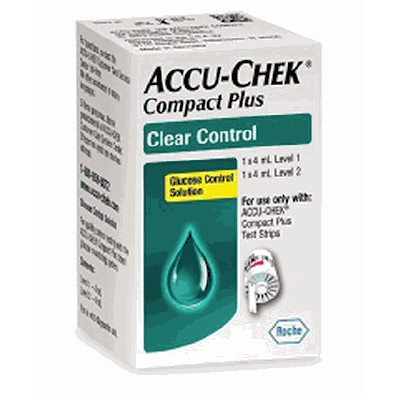 Control Solution Accu-Chek Compact Plus 2 X 5 mL