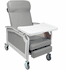Convalescent Recliner Chair - Recliner, Serenity, W / Tray, Grey - Winco Inc