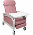 Convalescent Recliner Chair - Recliner, Serenity, W / Tray, Mauve, Tb133 - Winco Inc
