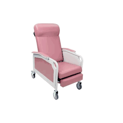 Convalescent Recliner Taupe Vinyl 5 Inch Heav