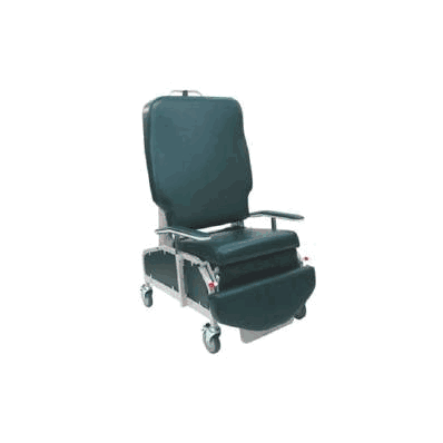 Convalescent Recliner With Tray Mauve Vinyl 5