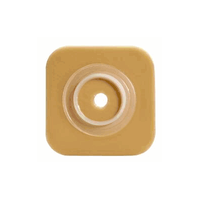 Convatec 401574, Trim to Fit Colostomy Barrier, 1-1/2" Flange Extended Wear, 4" x 4" OD