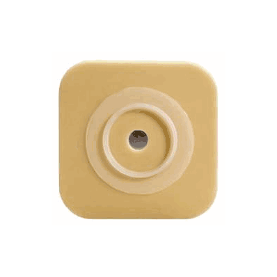 Convatec 413161, Trim to Fit Colostomy Barrier, 1-3/4" Flange Extended Wear, 4" x 4" OD