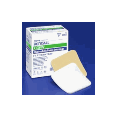 Copa Hydrophilic Foam 3 X 3 Inch - Dressing,