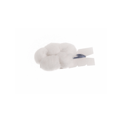 Cotton Ball, Strung, Xray, 1", Sterile - Medl