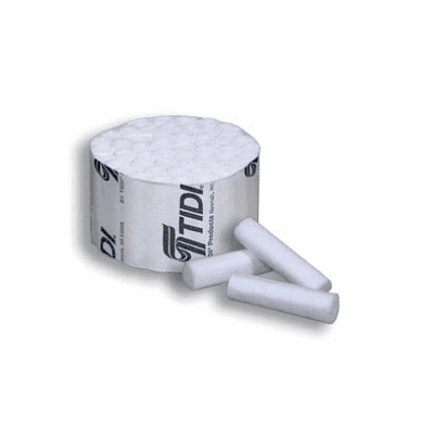 Cotton Roll, #2 Medium, 1.5" X 3/8" Cotton