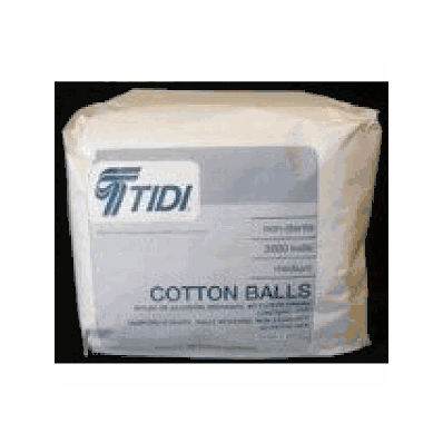 Cotton Roll, #2 Medium Diameter, 3/8" X 1-1/2" Cylindrical