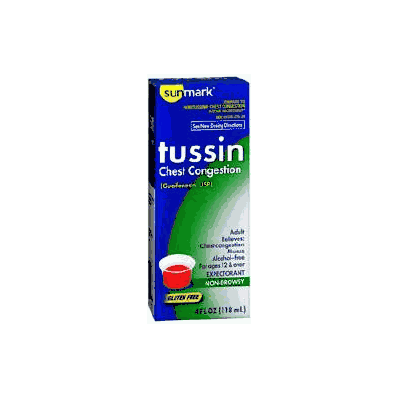 Cough Relief Liquid Sunmark 100mg / 5ml 4 Oz