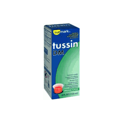 Cough Relief Liquid Sunmark 4 Oz. - Tussin D