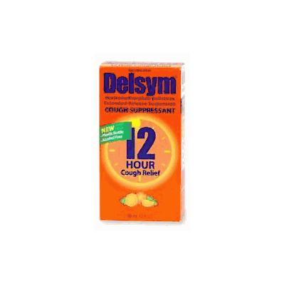 Cough Suppressant Suspension Delsym 3 Oz. -