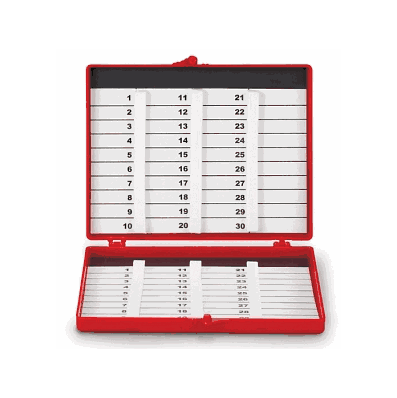 Counter, Needle, Foam Strip, 15count, Red - M