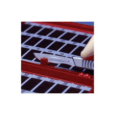 Counter, Needle, Foam Strips, Non-sterile - M