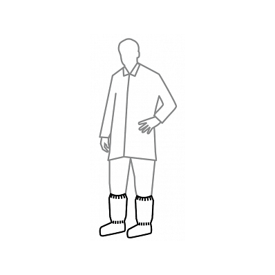 Cover, Boot, Sterile, Cln, Prcessed, White, X