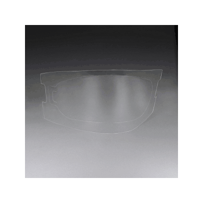 Cover, Faceshield Cover, Clear, 250ea / Cs -