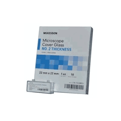 Cover Glass Mckesson Square #2 Thickness 22 X