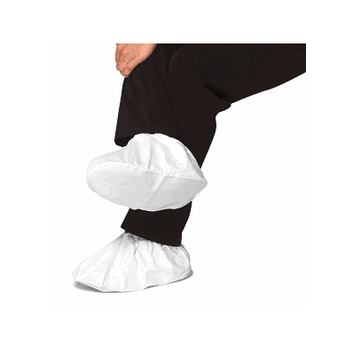 Cover, Shoe, Isoclean, 5" High, White, L - Me