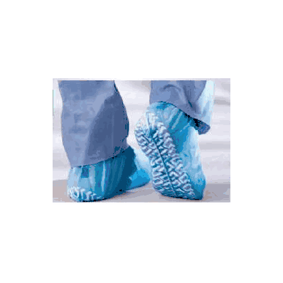 Cover, Shoe Non-skid Sport Blu(200/Cs) - - M