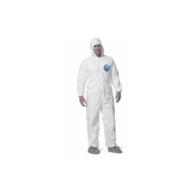 Coverall 2 X-large Disposable - Coverall, W/A