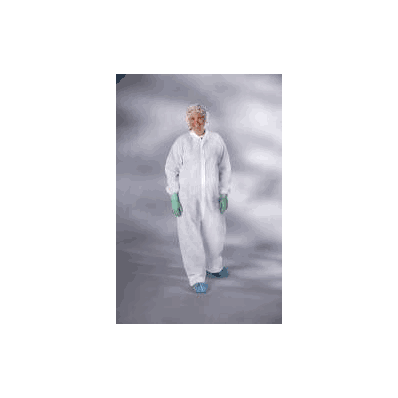 Coverall 2 X-large White - Coverall, Spun Bon