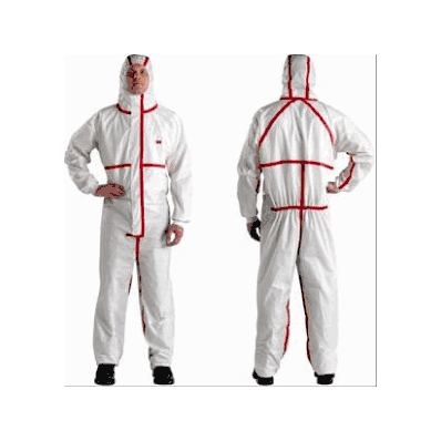 Coverall, Chem Protective, Disposable, 4xl -