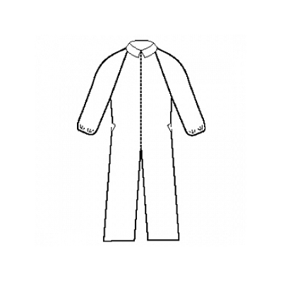 Coverall, Extra Protection, White, Xx-lg - Me