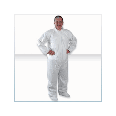 Coverall, Hood, Aquatrak Bts, Wh, 5xl - Medli