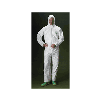 Coverall, Micromx Ns, Hood, Elastc Wrst, 2xl