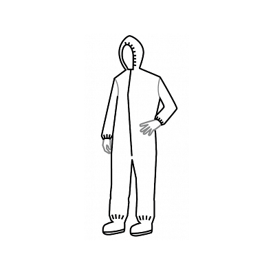 Coverall, Tyv, Clean, Hood, Boot, Thmbloop, 3