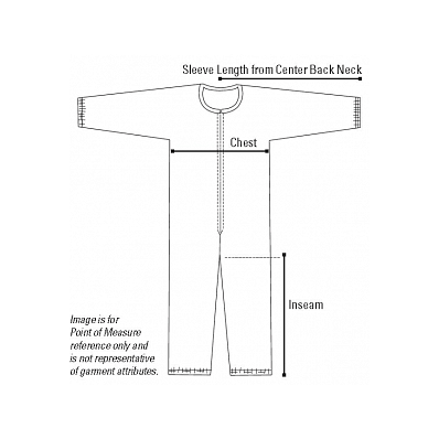 Coverall, Tyvek Isoclean, Hood, El W&A, Xl -